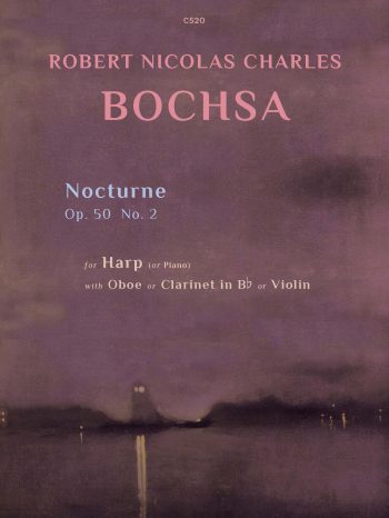 Robert Nicolas Charles Bochsa ed. C M M Nex ed. F H Nex - Nocturne Op. 50 No. 2 - Harp (or piano) and Oboe (or flute or clarinet or violin)- Digital Download