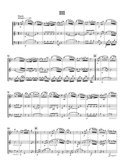 Eugène Walckiers ed. C M M Nex ed. F H Nex - Trio Op. 12 No. 1 in B flat Score and Parts- Digital Download