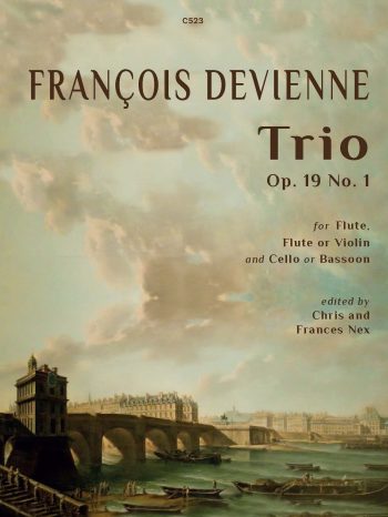 Devienne, Francois: Trio Op. 19 No. 1 for two flutes (vln) and bassoon (vc) -Digital Download