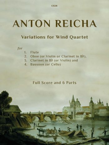 Reicha, Anton: Variations for Woodwind Quartet - Digital Download