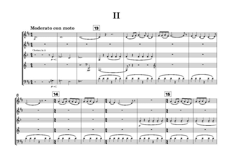 Kolodub, Janne: Ukrainian Suite for Wind Quintet - Digital Download