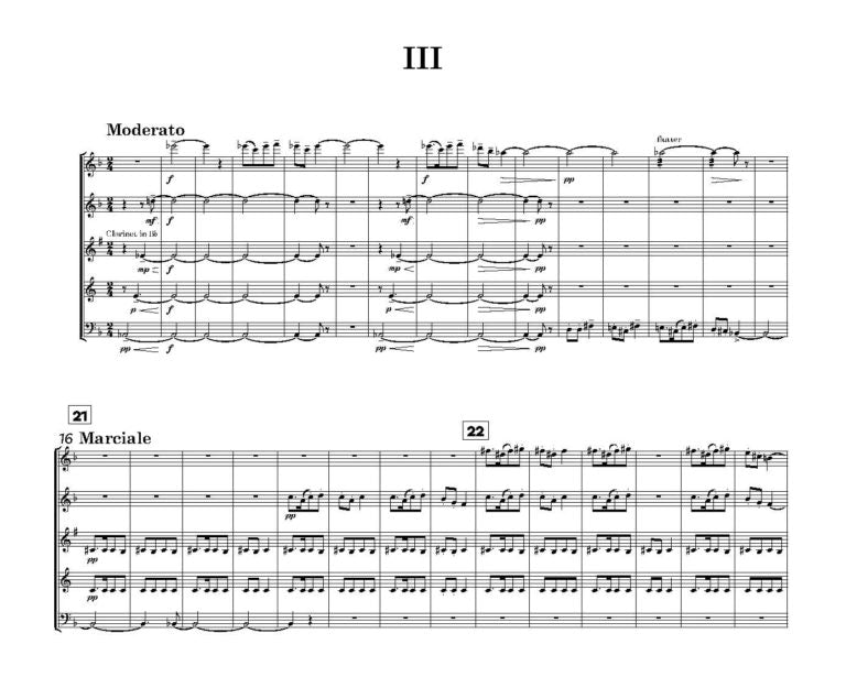 Kolodub, Janne: Ukrainian Suite for Wind Quintet - Digital Download