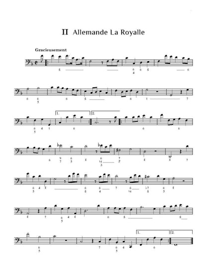 Hotteterre, J   - Suite in F Op. 2 No. 1 for Recorder- Digital Download