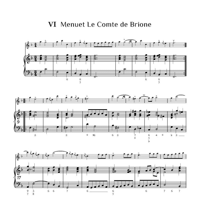 Hotteterre, J   - Suite in F Op. 2 No. 1 for Recorder- Digital Download