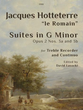 Hotteterre, J   - Suites in G minor Op. 2 Nos. 3a and 3b for Recorder- Digital Download