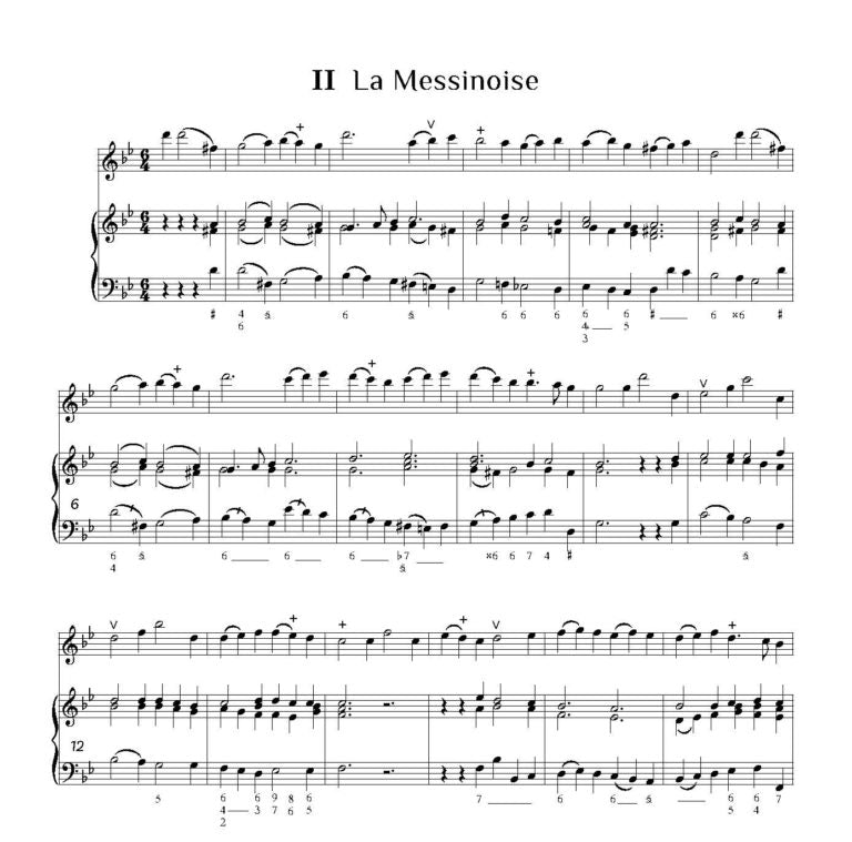 Hotteterre, J   - Suites in G minor Op. 2 Nos. 3a and 3b for Recorder- Digital Download