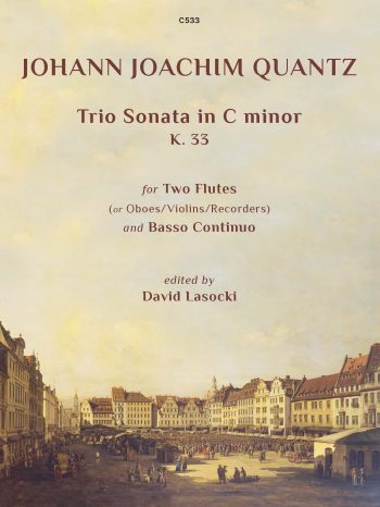 Quantz: Trio Sonata in C minor K.33 - Digital Download