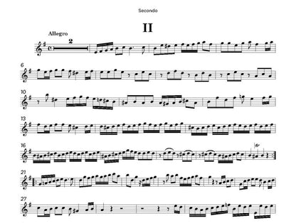 Quantz: Trio Sonata in E minor K.28 for 2 Flutes and Piano