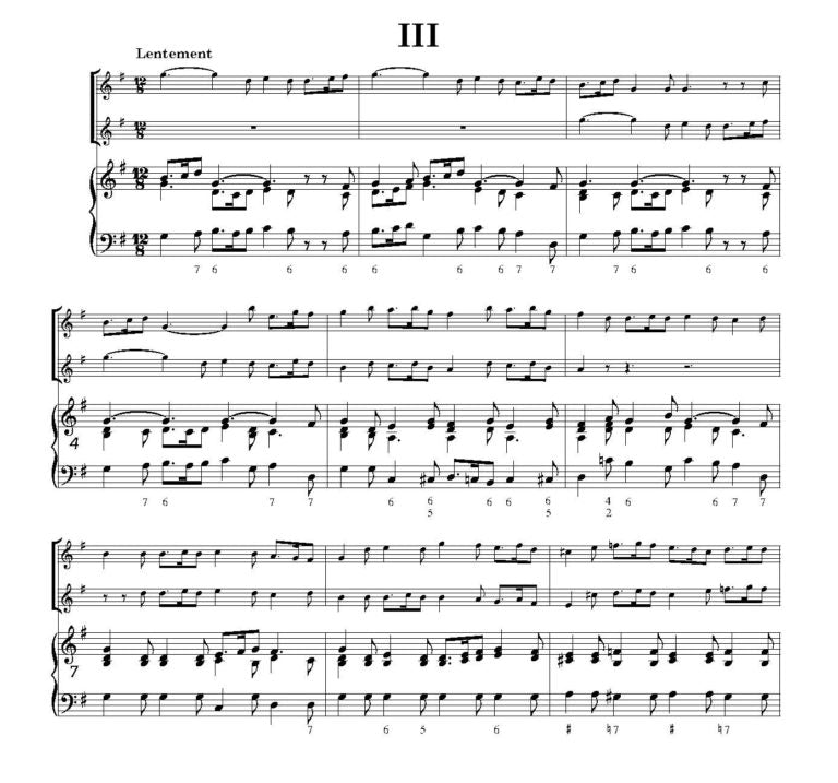 Quantz: Trio Sonata in E minor K.28 for 2 Flutes and Piano - Digital Download