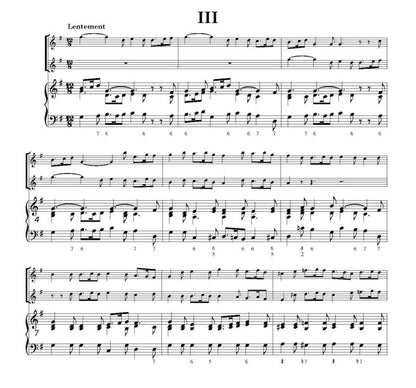 Quantz: Trio Sonata in E minor K.28 for 2 Flutes and Piano - Digital Download