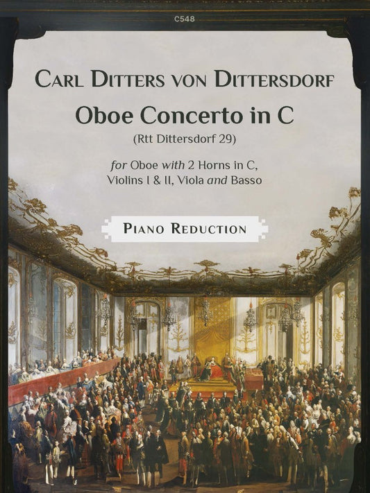 Dittersdorft, Carl Ditters von: Oboe Concerto in C (Rtt. 29). Oboe - Digital Download
