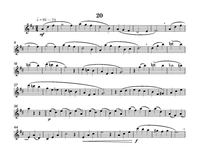 Lyons, Graham  - Twenty Four Melodic Studies for Oboe for the first four years - Digital Download