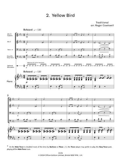 SaxPax -Flexible Saxophone Ensemble Trad. Arr. Roger Cawkwell- Digital Download