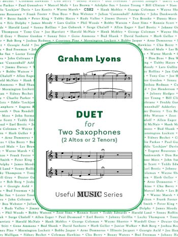 Lyons, Graham  - Duet for Two Saxophones (2 Altos or 2 Tenors)- Digital Download