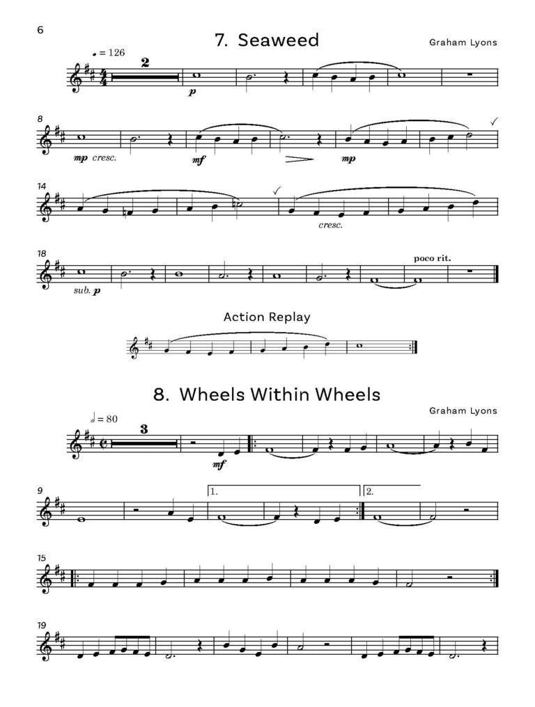 Lyons, Graham - Compositions for Recorder- Digital Download – Syrinx Music