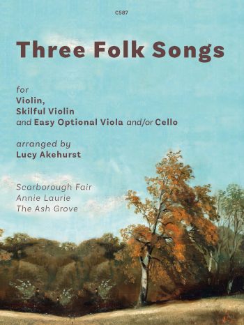 Three Folk Songs:  Violin Duet/opt. Trio (vla/vcl) - Digital Download