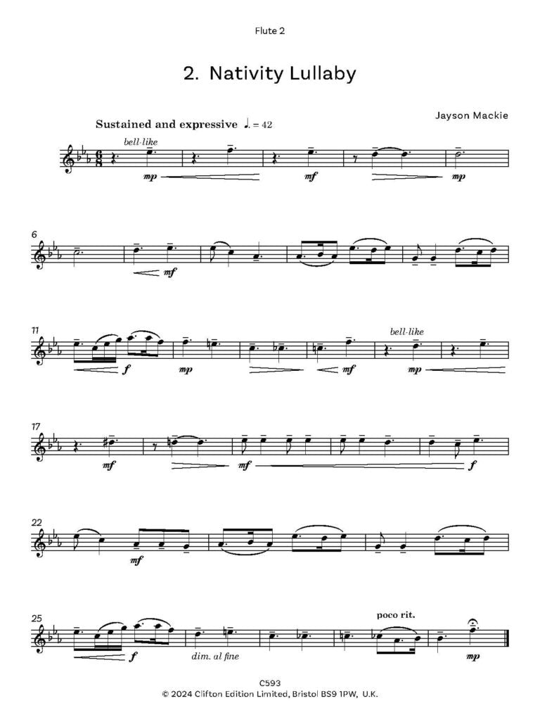 Mackie, Jason - Happy Jazzy Christmas for flute quartet - Digital Download