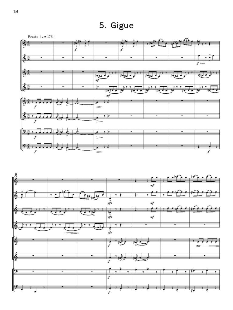 Chandler, Mary - Cassation - for wind Octet- Digital Download