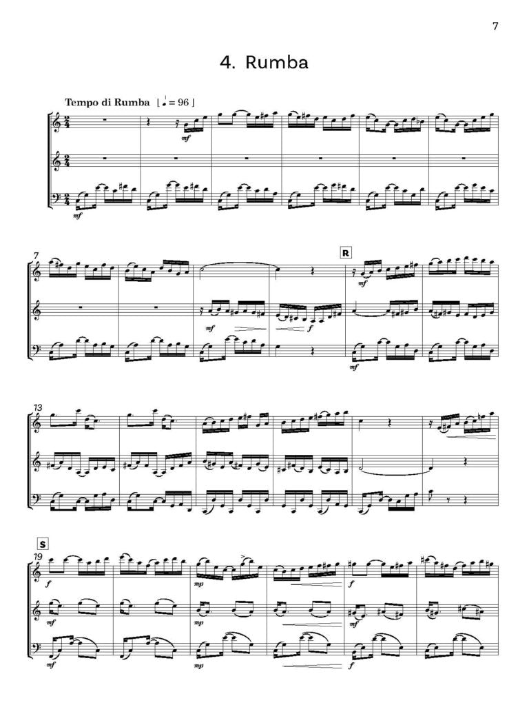 Chandler Mary Divertimento for reed trio - Digital Download