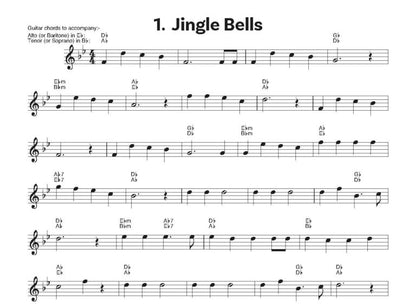 Seasonal Sax: Easy to play Christmas Carols - Digital Download