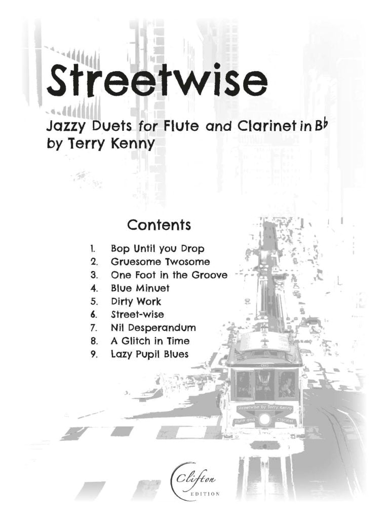 Kenny Terry - Streetwise Flute & Clarinet Digital Download