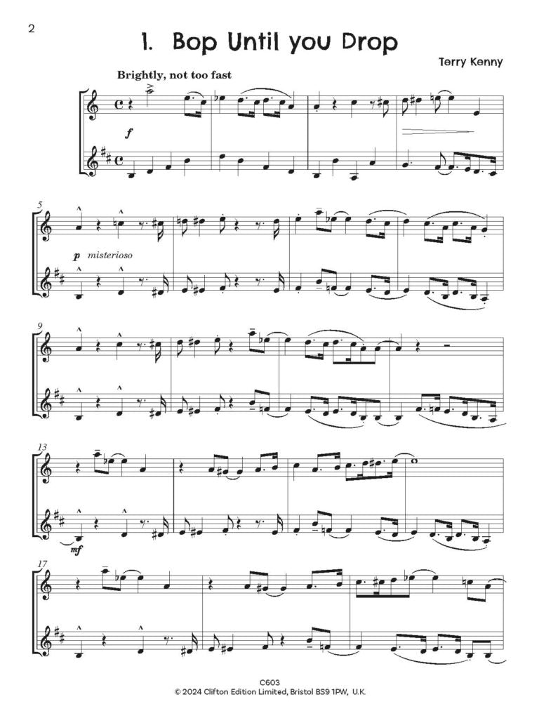 Kenny Terry - Streetwise Flute & Clarinet Digital Download