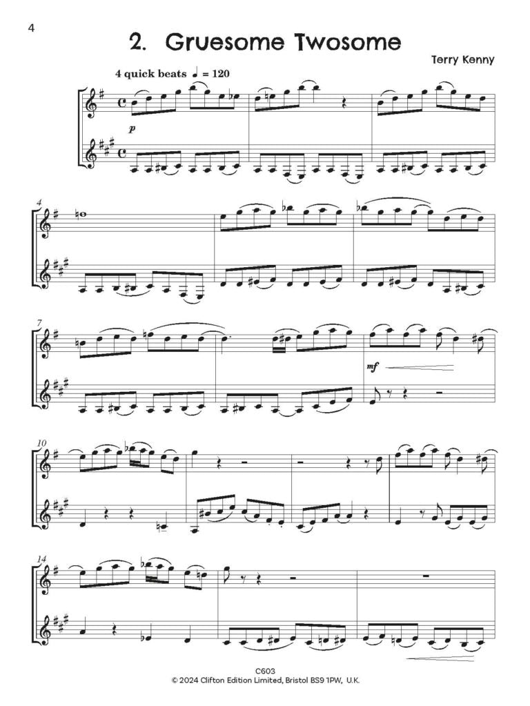 Kenny Terry - Streetwise Flute & Clarinet Digital Download