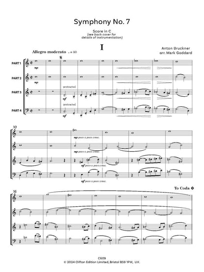 Bruckner Seven, It’s Heaven by Mark Goddard Flexible  Ensemble Digital Download