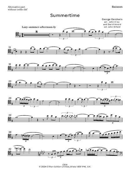 Summertime arr. John Alley from the orchestral arrangement by Dave Arnold - Digital Download (Copy)