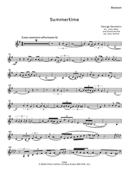 Summertime arr. John Alley from the orchestral arrangement by Dave Arnold - Digital Download (Copy)