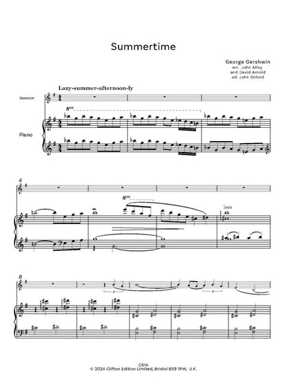 Summertime arr. John Alley from the orchestral arrangement by Dave Arnold - Digital Download (Copy)