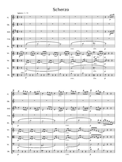 Onslow, George - Nonet Op.7 in A minor (Score) - Digital Download