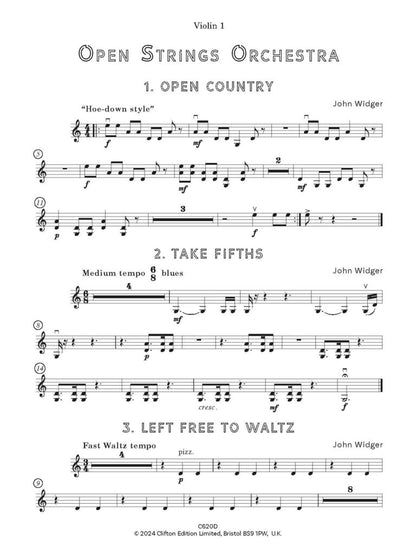 Widger, John - Open Strings Orchestra - Flexible String Ensemble - Digital Download