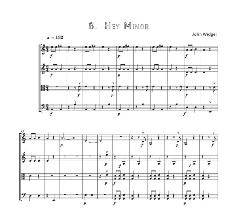 Widger, John - First Finger, First Position String Orchestra - Flexible String Ensemble - Digital Download