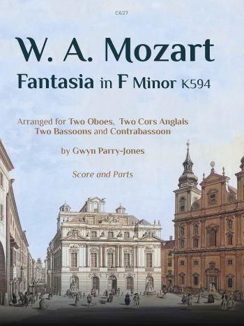 Mozart - Fantasia in F K 594 for 2 Ob, 2 Cor, 2 Bn and Cbn.  - Digital Download