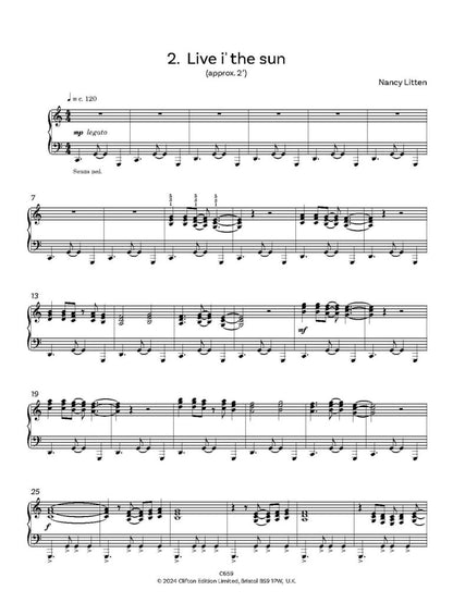 Litten, Nancy -These Sweet Days A Piano Album Inspired by Poetry for solo piano - Digital Download