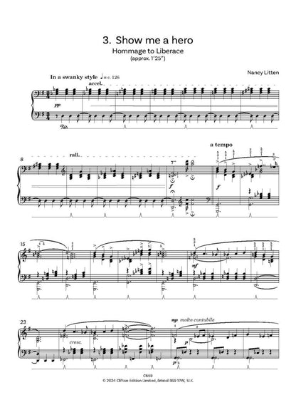 Litten, Nancy -These Sweet Days A Piano Album Inspired by Poetry for solo piano - Digital Download