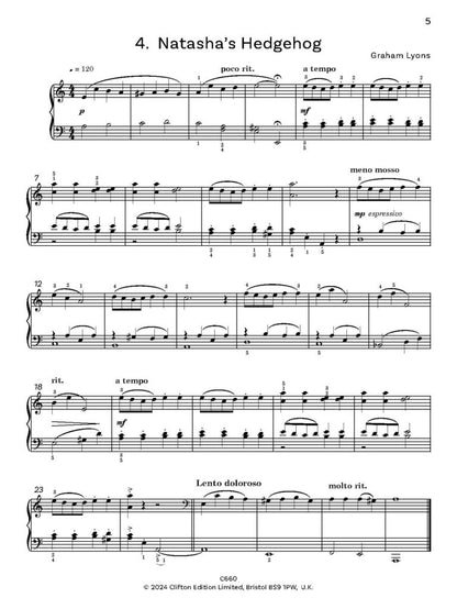 Lyons, Graham -Useful Piano Solos A Progressive Album from Beginner to Advanced for solo piano - Digital Download