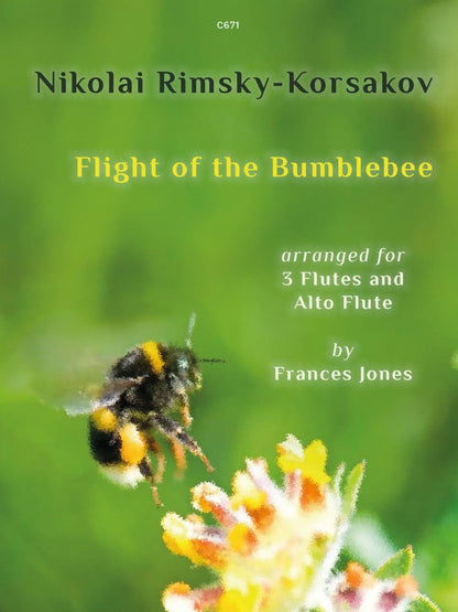 Rimsky-Korsakov, Nikolai: The Flight of the Bumble Bee, arr. Flute Quartet. - Digital Download