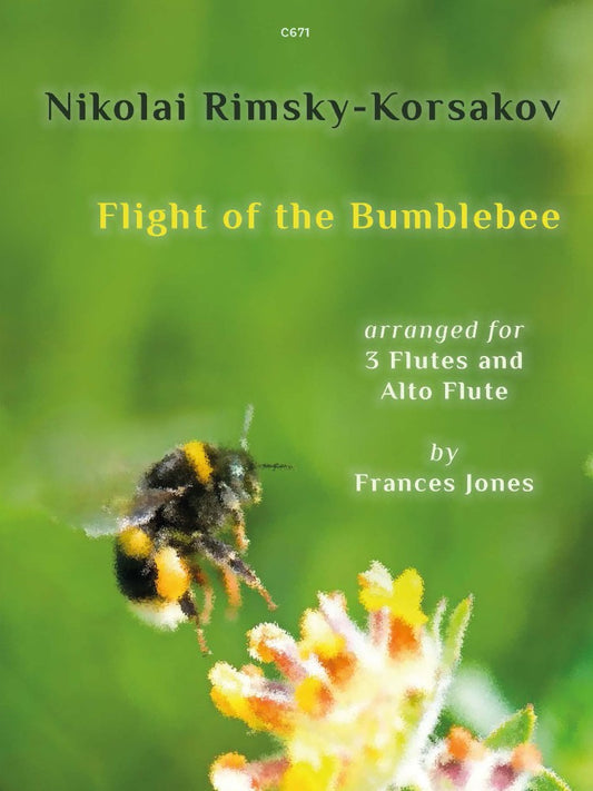 Rimsky-Korsakov, Nikolai: The Flight of the Bumble Bee, arr. Flute Quartet. - Digital Download