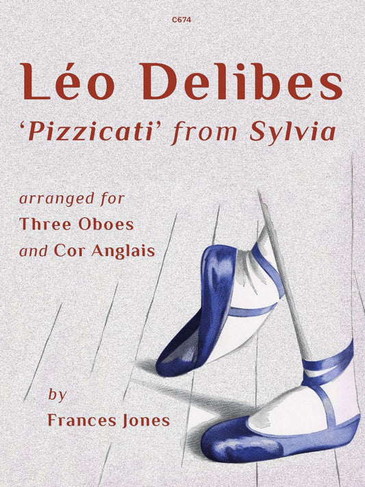 Delibes, Léo: ‘Pizzicati’ from Sylvia, arr. Three Oboes & Cor Anglais. - Digital Download