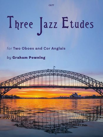 Powning, G - Three Jazz Etudes for Oboe trio - Digital Download