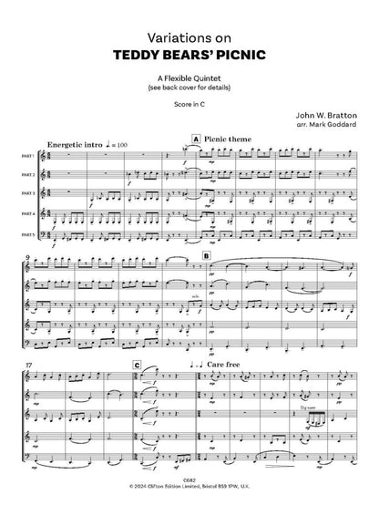 Variations on Teddy Bears’ Picnic - Flexible Wind Ensemble - Digital Download