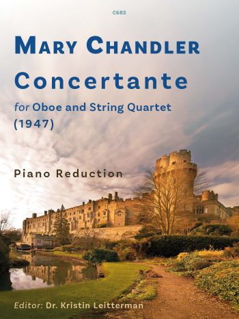 Chandler Mary  ed: Kristin Concertante  for oboe and string quartet Piano Reduction  - Digital Download