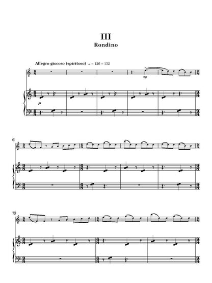 Chandler Mary  ed: Kristin  - Concertino (Piano Reduction) - Digital Download