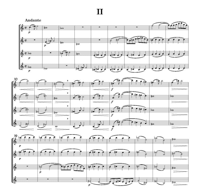 Powning, Graham - Quartet for 4 Cors Anglais - Digital Download