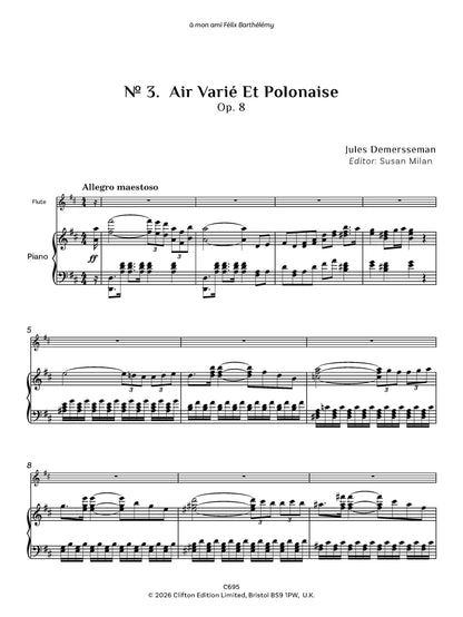 Jules Demersseman ed. Susan Milan Showpieces Vol 1 for flute and piano - Digital Download