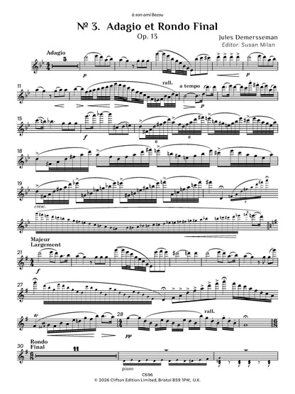 Jules Demersseman ed. Susan Milan Showpieces Vol 2 for flute and piano - Digital Download