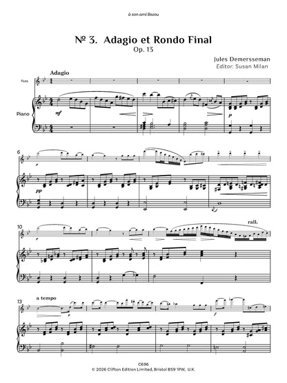 Jules Demersseman ed. Susan Milan Showpieces Vol 2 for flute and piano - Digital Download