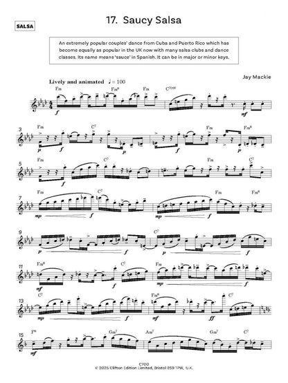 Mackie, Jason  - Latin Workout 20 Progressive Studies for Flute - Digital Download